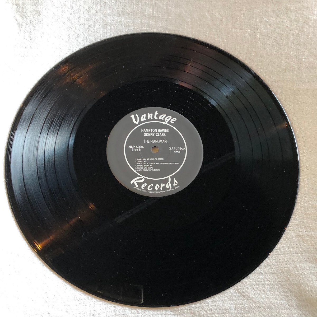Hampton Hawes Sonny Clark / The Pianoman LP Norma_画像6