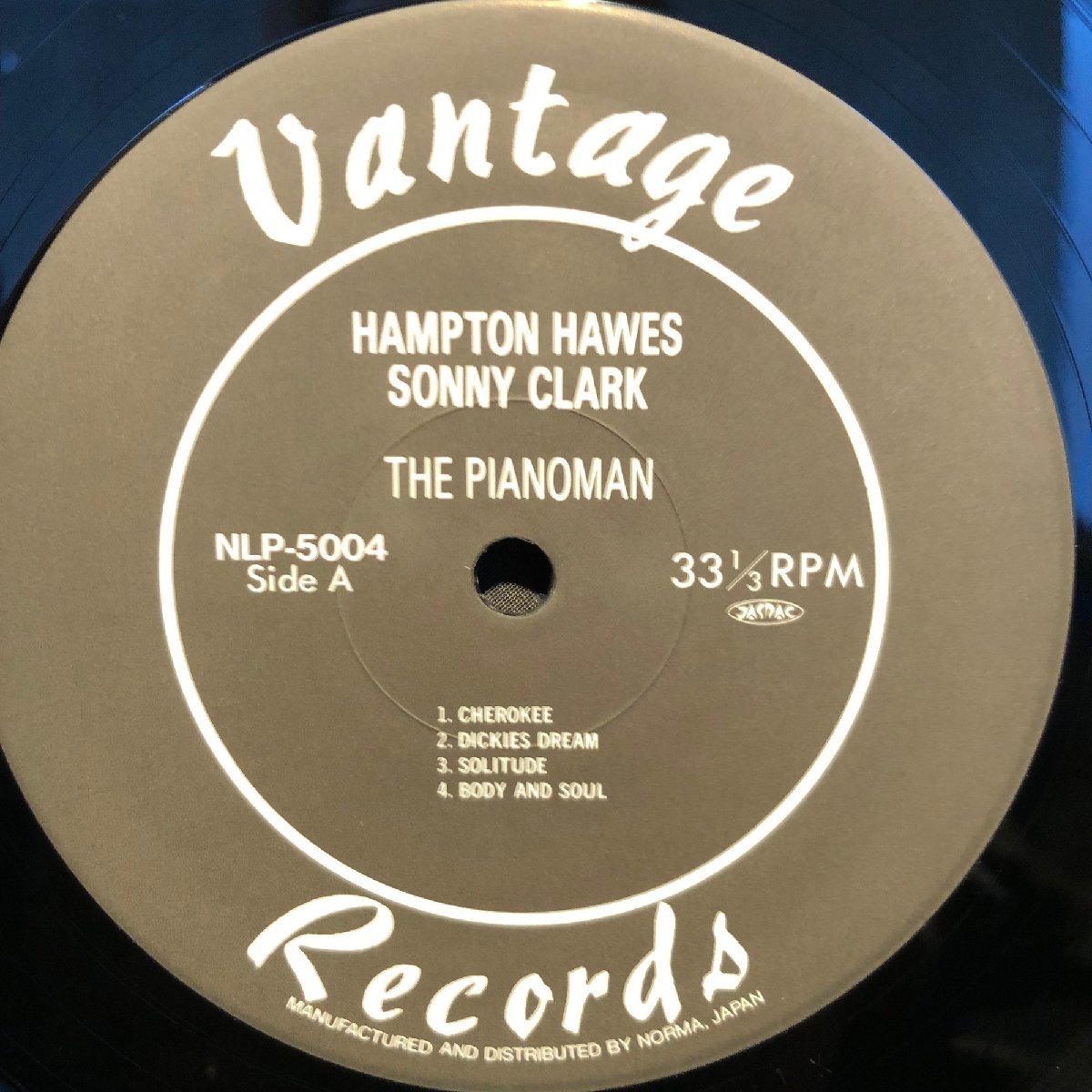 Hampton Hawes Sonny Clark / The Pianoman LP Norma_画像3
