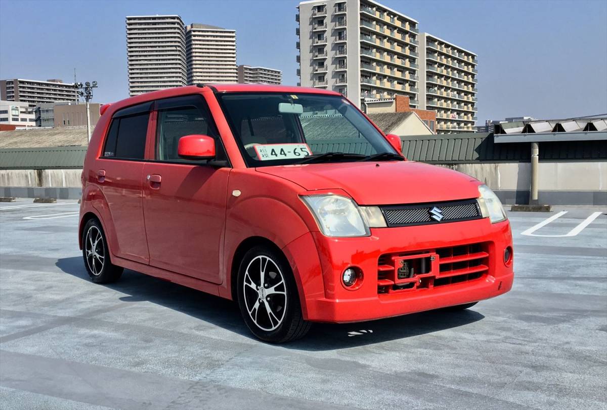 # Alto #5 speed manual # excellent mechanism # repair history less # non-smoking car #ETC# non-genuin muffler # after market shift knob #RSR down suspension # automatic mirrors # all seats PW#