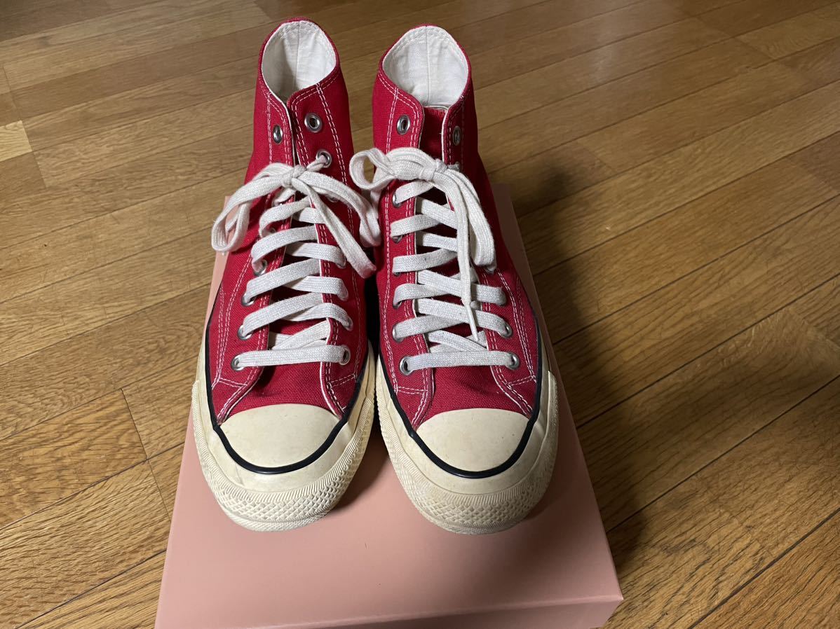 converse addict チャックテイラー 赤 サイズ26.5cmの画像2