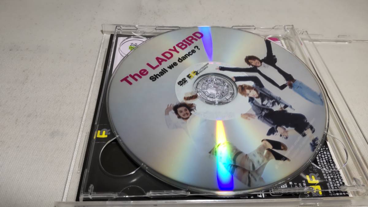 Y1753 『CD』　The LADYBIRD　/　1stシングル　　DVD付き　　Shall we dance?　/　Re:start　　帯付_画像4