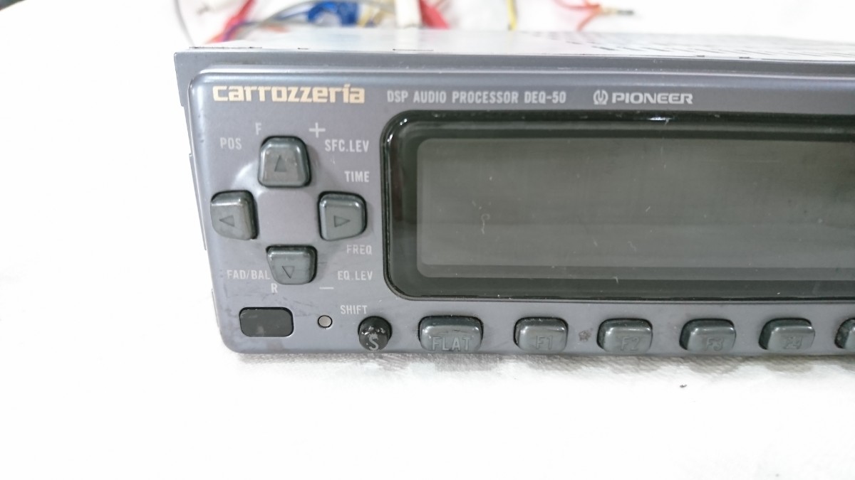 A-22 パイオニアPioneer carrozzeria DEQ-50 イコライザー1DIN