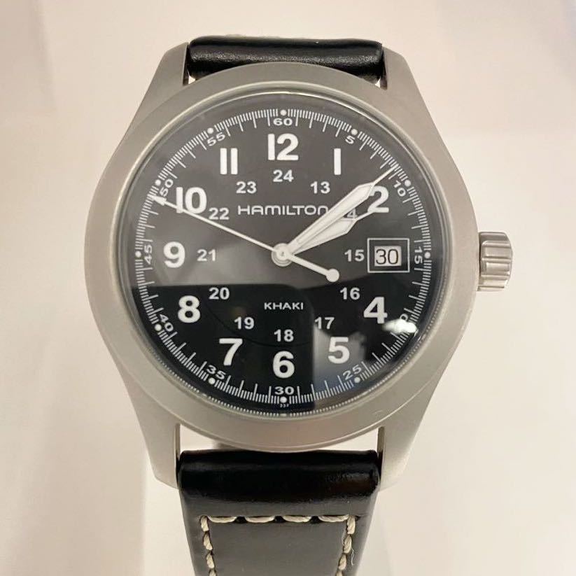 美品 HAMILTO ハミルトン カーキ KHAKI 腕時計 H684810 腕時計