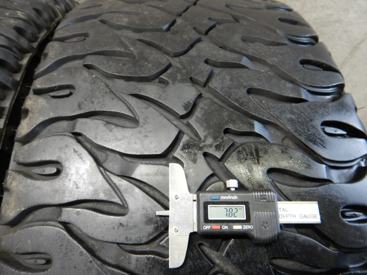 J5T4915②■285/55R20 NITTO Dune Grappler DESERT TERRAIN 2本のみ■条件付送料無料■ニットー マッドタイヤ スペア_画像4