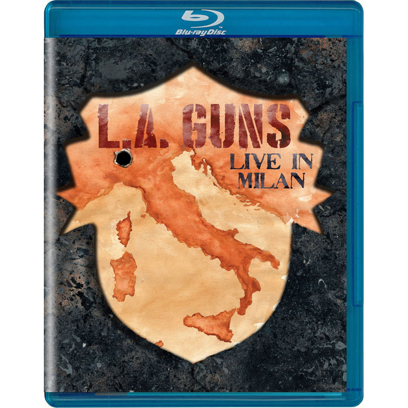 L.A. GUNS - Made In Milan ◆ U.S. L.A.メタル / ハードロック 2018 Blu-ray ブルーレイ_画像1