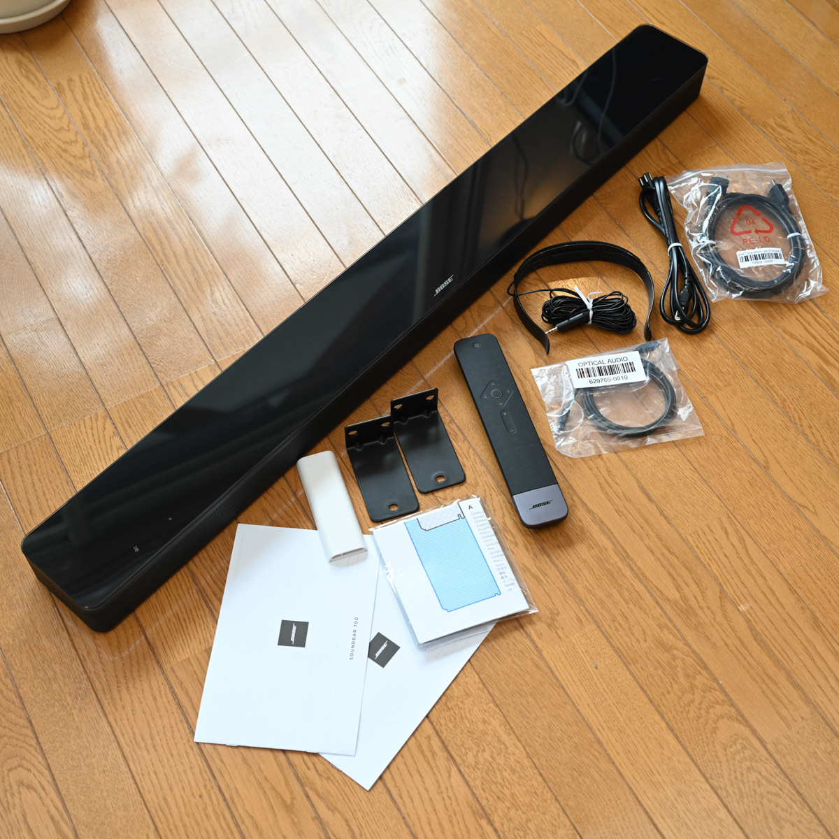 なニオイも 【美品】Bose Smart Soundbar 700 ブラック 2022年購入 壁