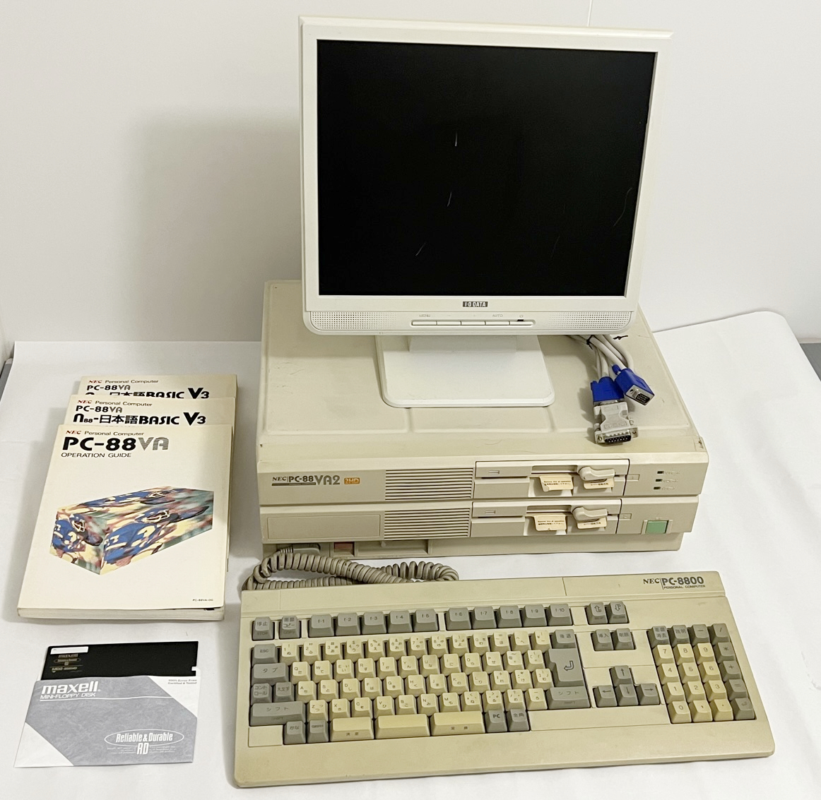 動作品 すぐ使える PC-88VA2 おまけ付き NEC オーディオボード 動作品 すぐ使える PC-88VA2 おまけ付き NEC オーディオボード