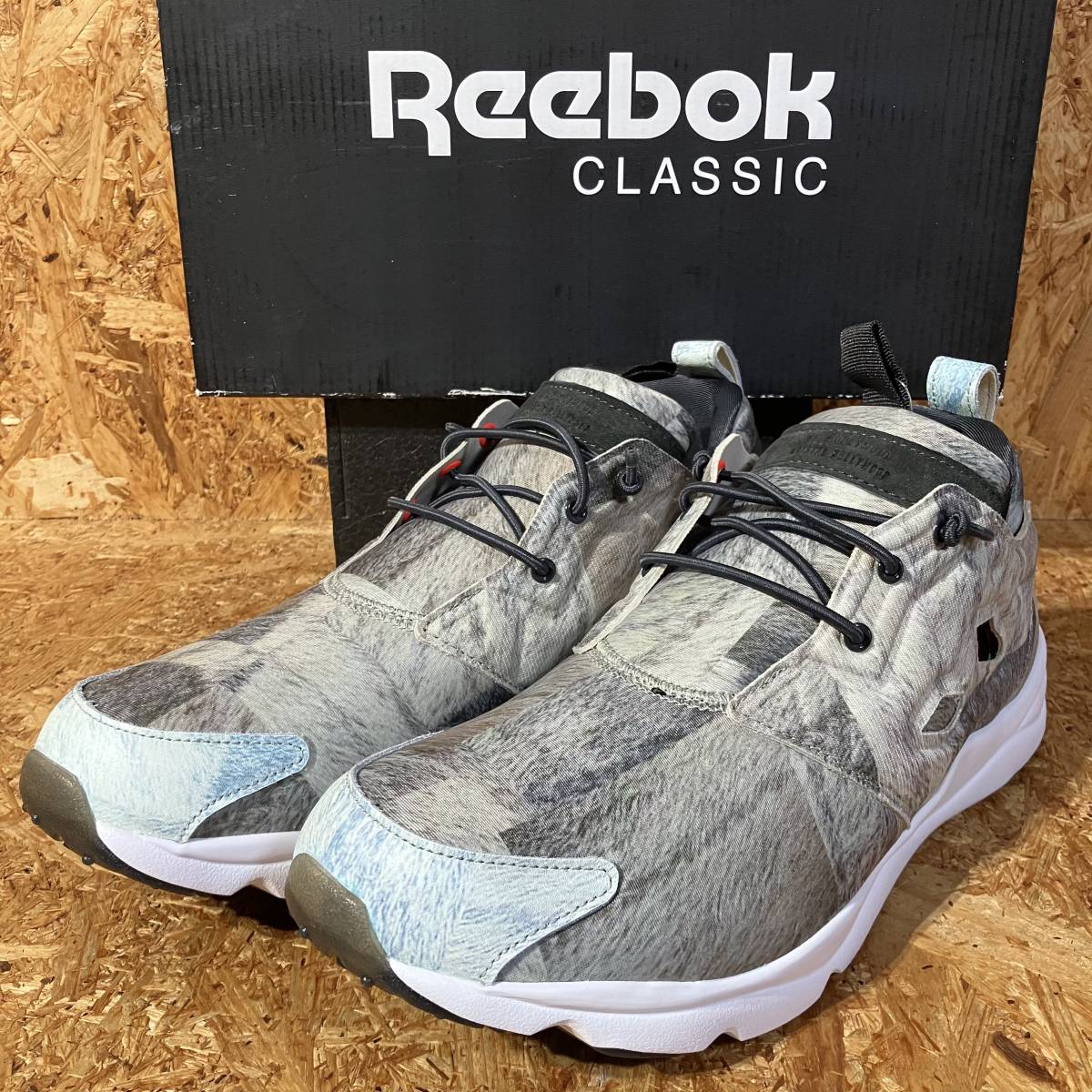 Reebok N.HOOLYWOOD FURYLITE US10 28cm コラボ 別注 限定 INSTAPUMP FURY MISTER HOLLYWOOD フューリー ライト リフレクター