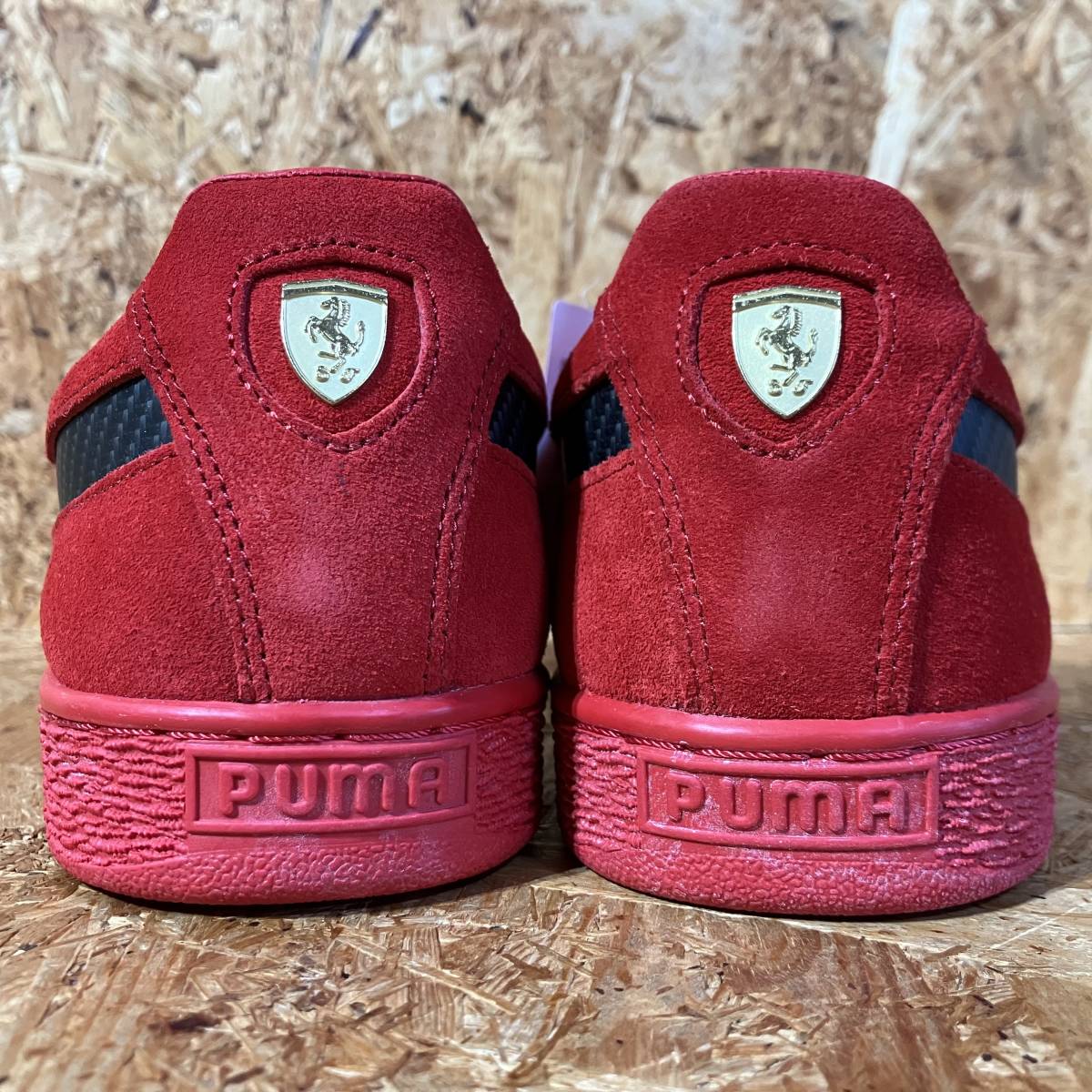 PUMA Scuderia Ferrari SUEDE US12 30cm collaboration special order limitation Puma 50th 50 anniversary Ferrari 