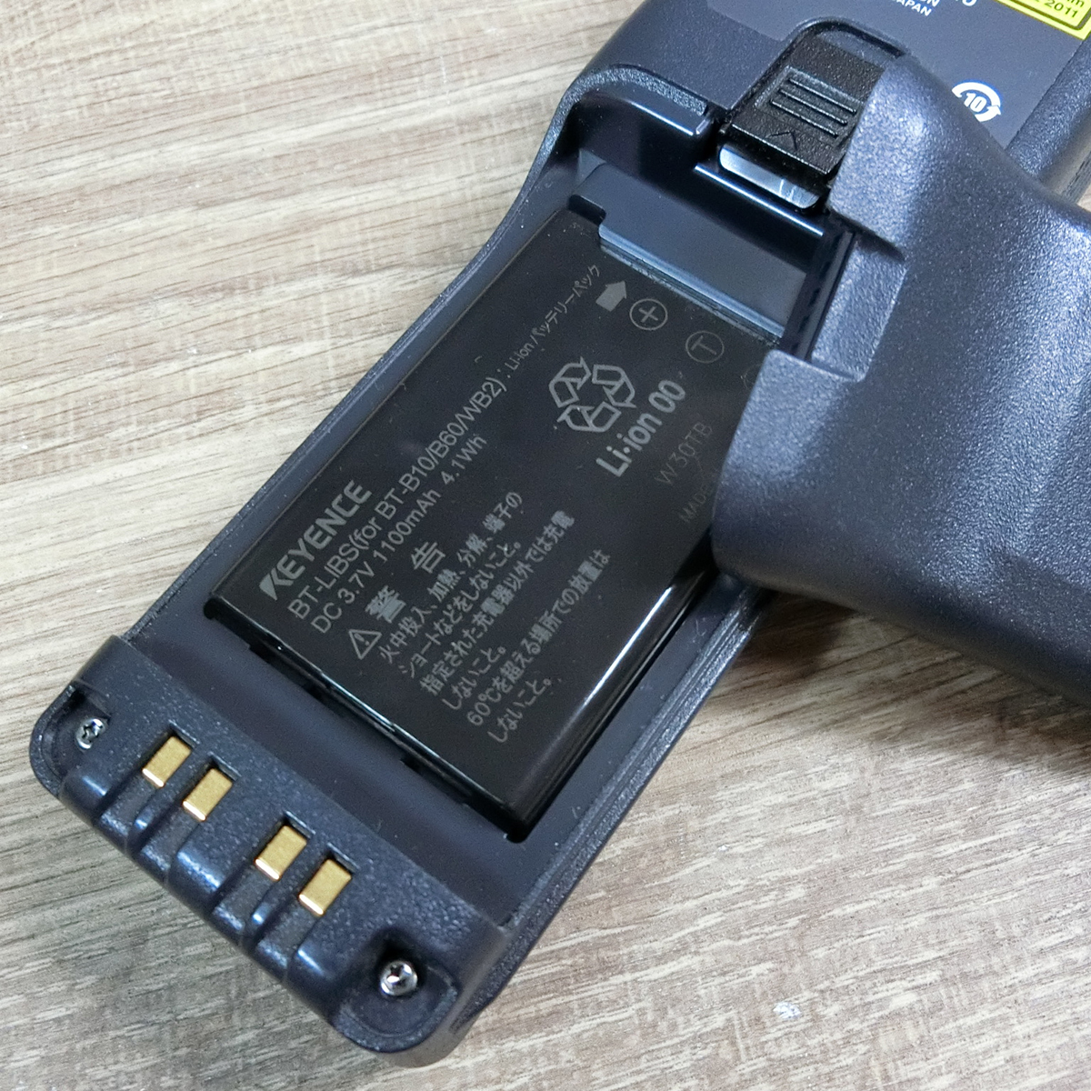 KEYENCE ハンディターミナル BT-1510 / BT-UC10R 充電台セット シリアル接続 キーエンス ジャンク扱い 菊TK9_画像5