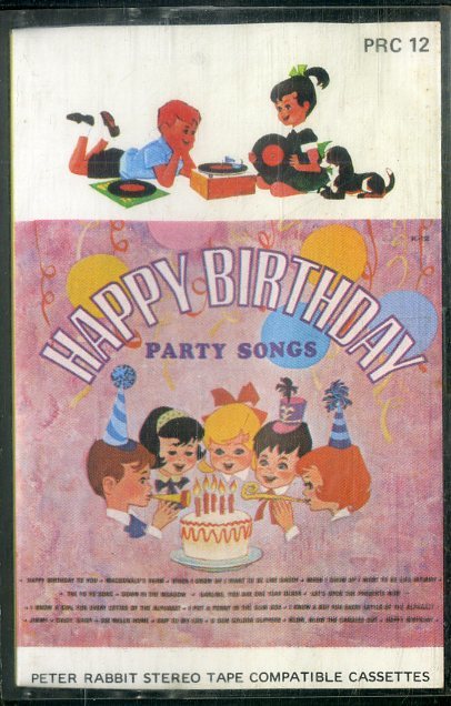 F00017443/カセット/「Happy Birthday Party Songs」の画像1