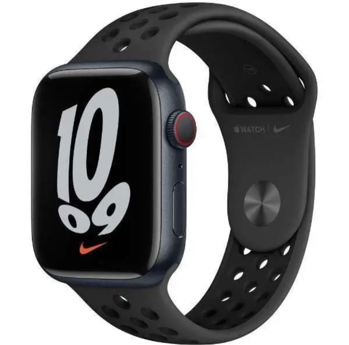 Apple Watch 7 NIKE 44mm Series ブラック スマートウォッチ