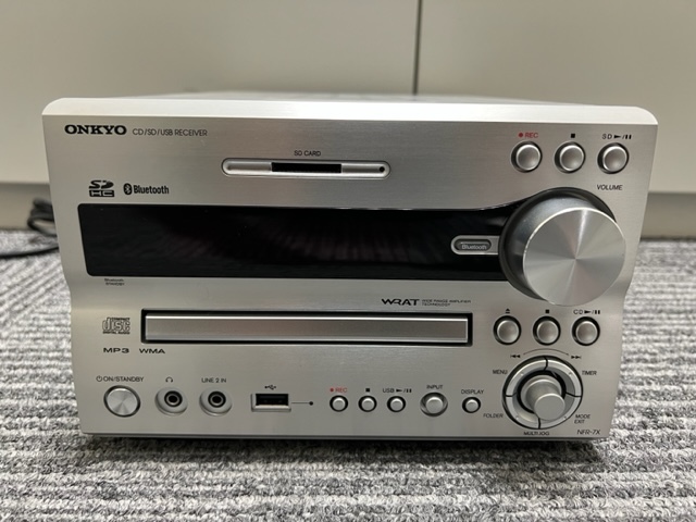 大「5341」2015年製 ONKYO X-NFR7X CD/SD/USB レシーバー オンキョーの画像2