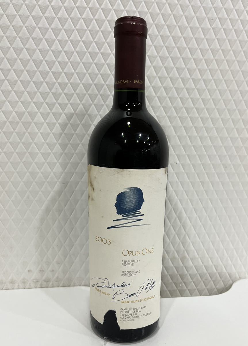 おしゃれ オーパスワン2003 オーパス・ワン opus 750ml one
