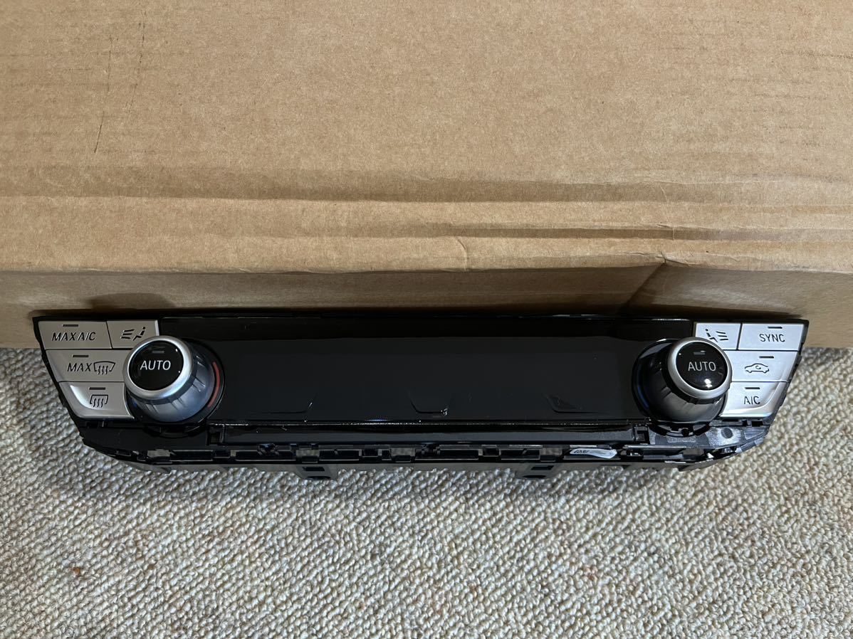 流用に!BMW純正液晶エアコンタッチパネル(G01,G02,G30,G31等) 流用に!BMW純正液晶エアコンタッチパネル(G01,G02,G30,G31等)