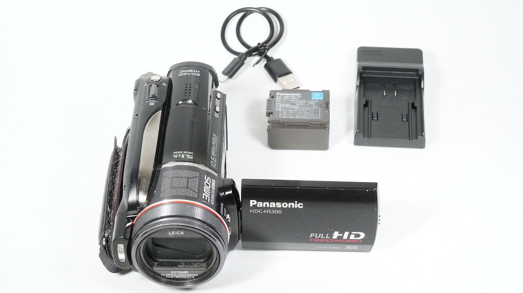 ファッションの Panasonic パナソニック HDC-HS300 ブラック 1週間保証