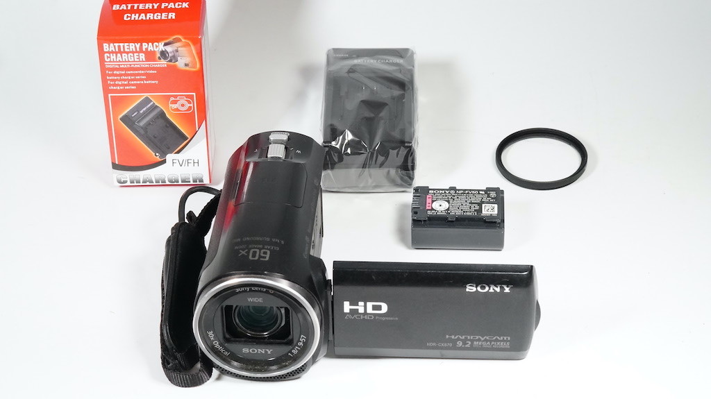 メーカー再生品】 SONY HDR-CX670 ▽8894 動作確認済み ブラック