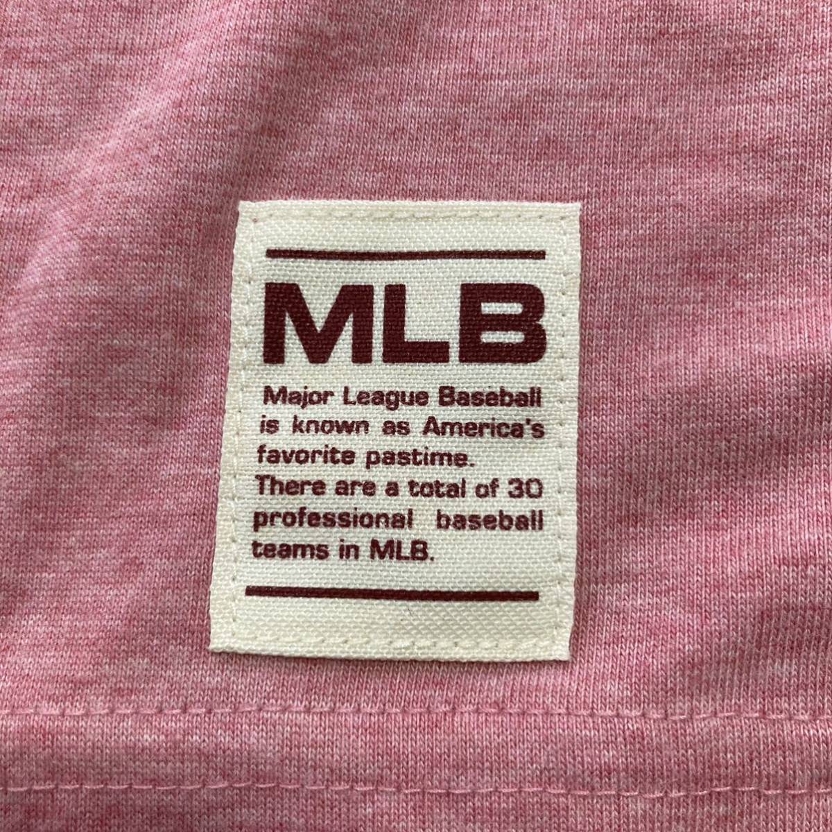 OLD UNIQLO オールドユニクロ MLBコラボ 2004 リンガーTシャツ royals メジャーリーグ　ゲームシャツ ピンク KANSAS ロイヤルス ロイヤルズ