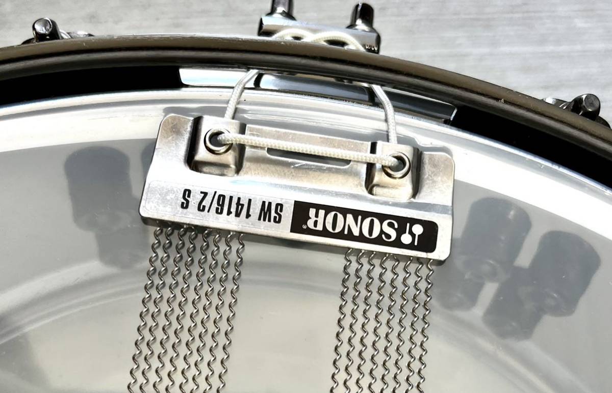 即決【SONOR】Artist Series Steel スネアドラム 14×5 【AS07-1405SB