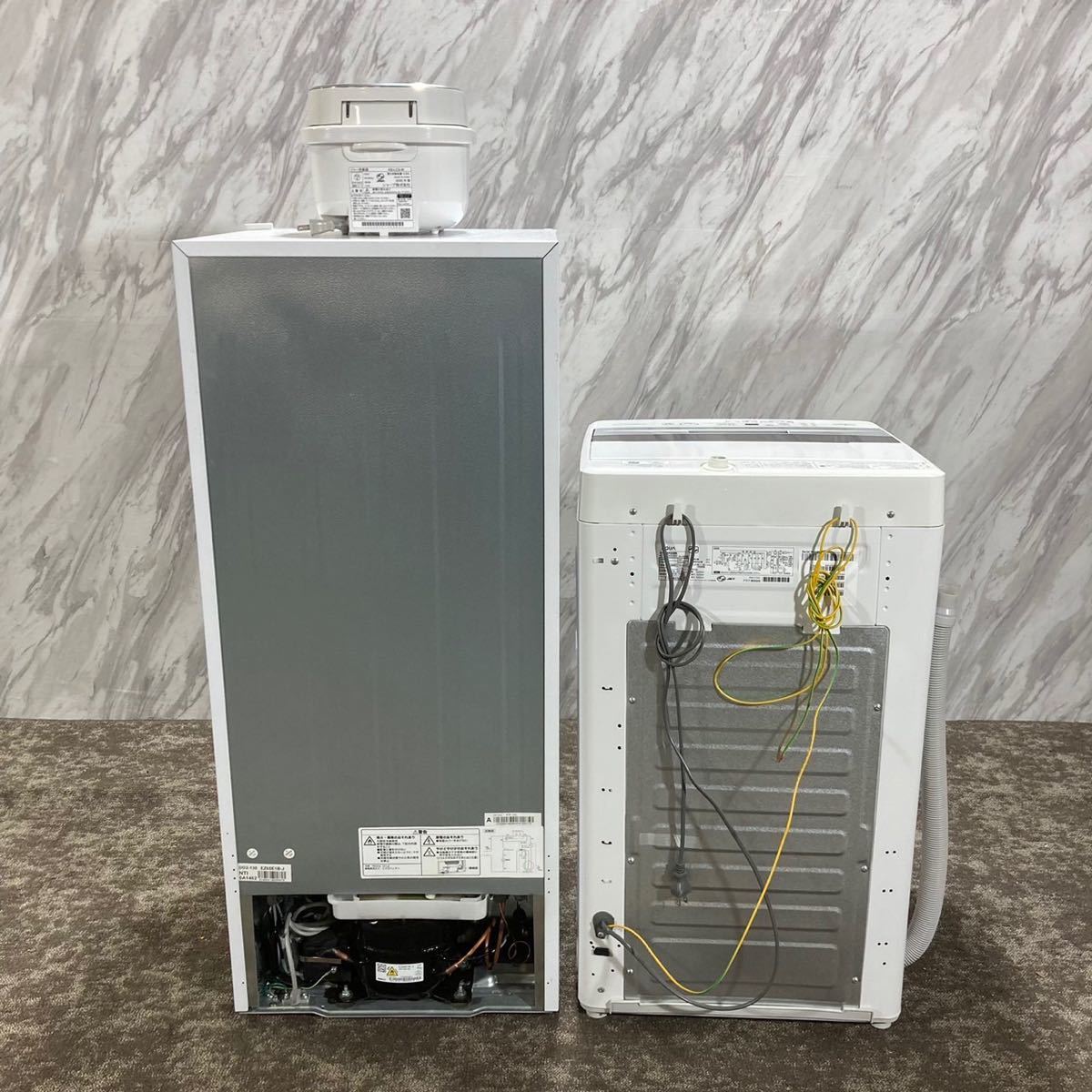 ヤフオク! - 生活家電 3点セット 冷蔵庫 洗濯機 炊飯器 ひと...