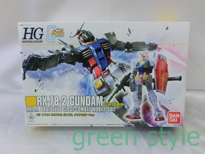 機動戦士ガンダム　HG 1/144　ガンダム　クリアカラーVer.　未組立品　ガンプラ　プラモデル　バンダイ_画像1