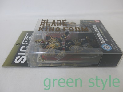 S.I.C. ultimate soul KIWAMI TAMASHII Kamen Rider Blade King foam MASKED RIDER BLADE KING FORM Bandai unopened goods 