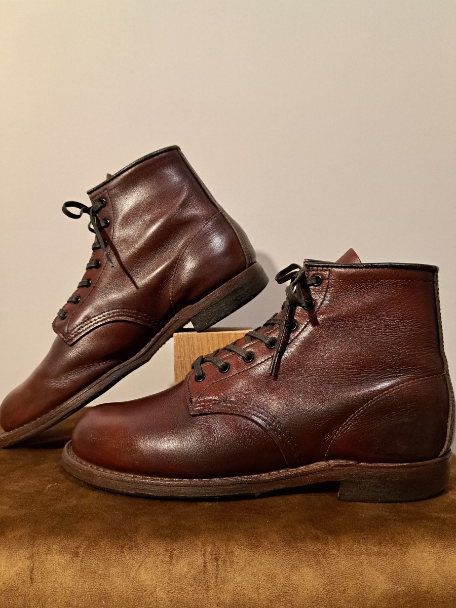 旧型番◇REDWING ベックマン 9016 シガー 8.5D(26.5～27.5cm)レッド