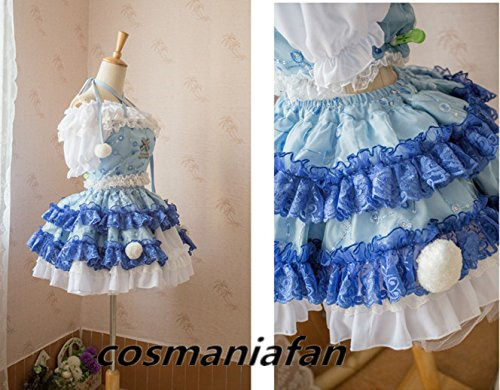 質屋 通販 実物撮影コスプレ衣装 東方Project 多々良小傘 フリル地獄