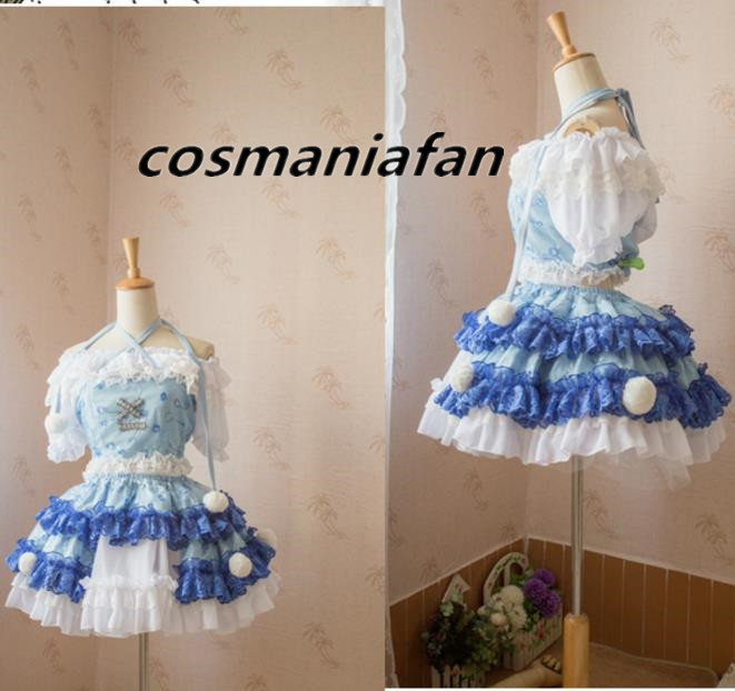 実物撮影コスプレ衣装 東方Project 多々良小傘 フリル地獄 実物撮影コスプレ衣装 東方Project 多々良小傘 フリル地獄