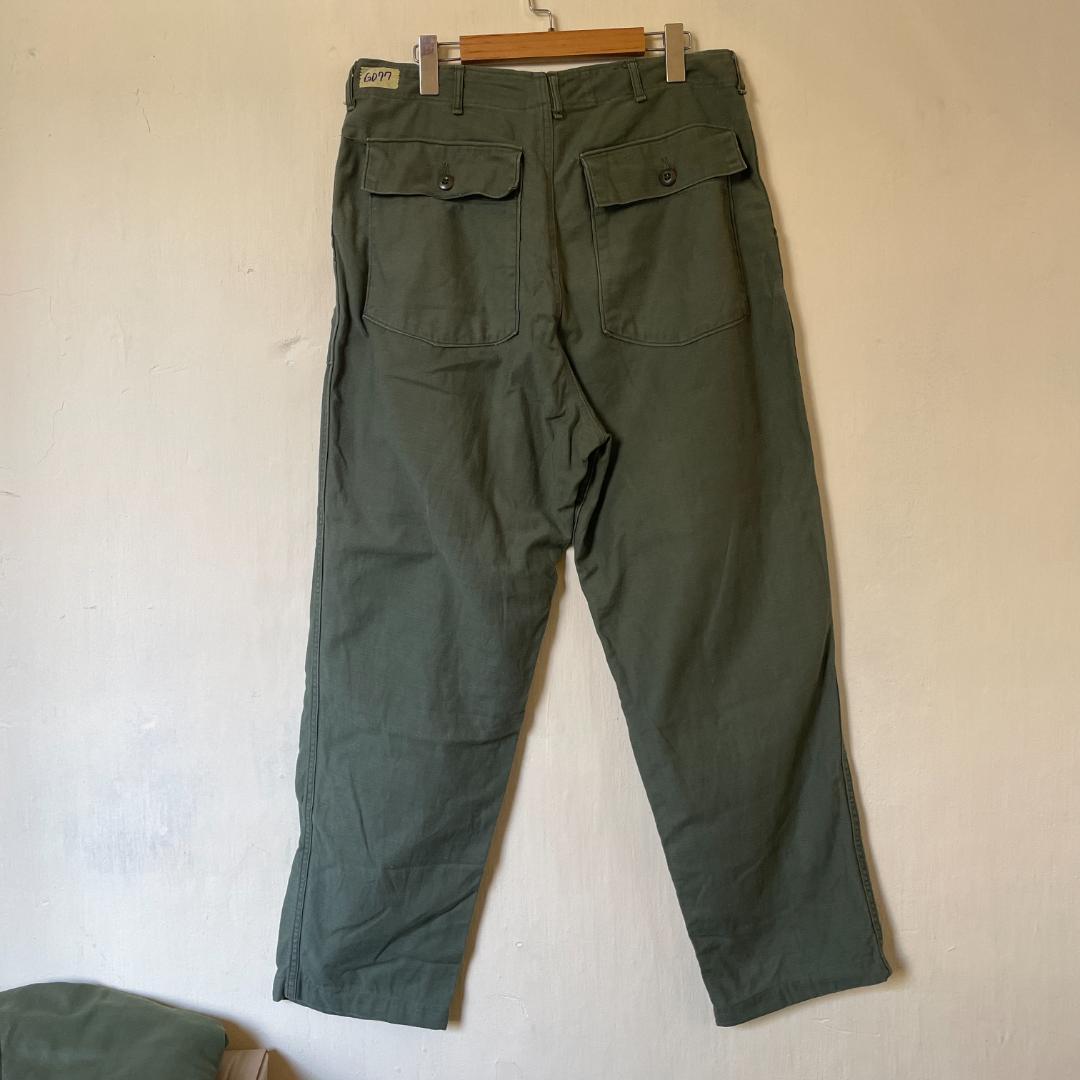 GD77 US ARMY the US armed forces America army Baker pants 70s OG107