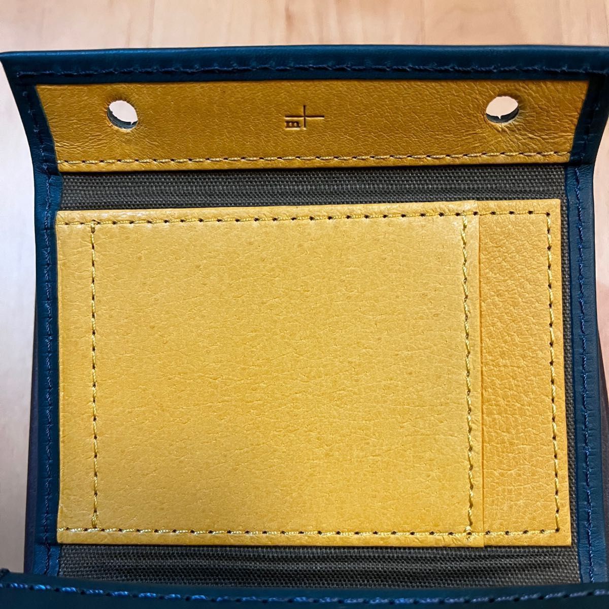 35%OFF】 格安激安 ミッレフォッリエⅡ エムピウ 折り財布 P25 チーズ
