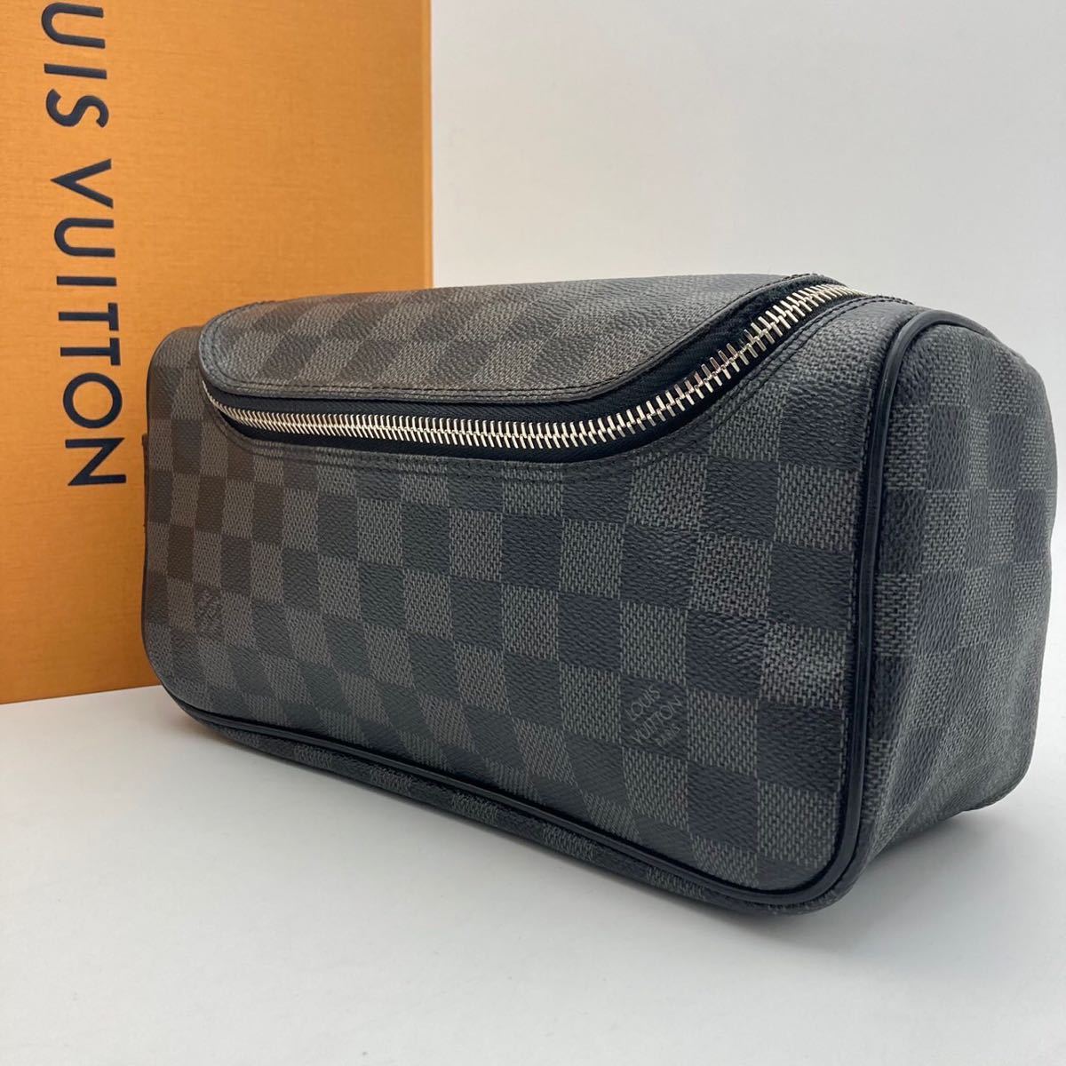 さいませ】 1円【美品】LOUIS VUITTON ルイヴィトン トワレポーチ