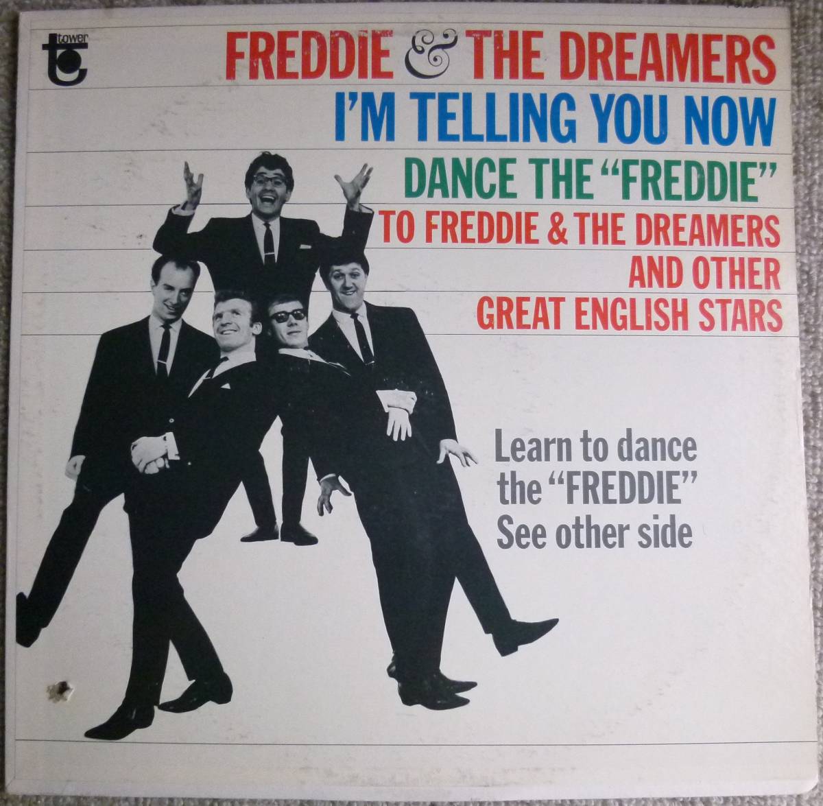 Freddie & The Dreamers『I'm Telling You Now And Other Great English Stars』LP Soft Rock ソフトロック_画像1
