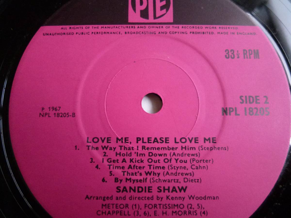 Sandie Shaw『Love Me, Please Love Me』LP Soft Rock ソフトロック_画像4