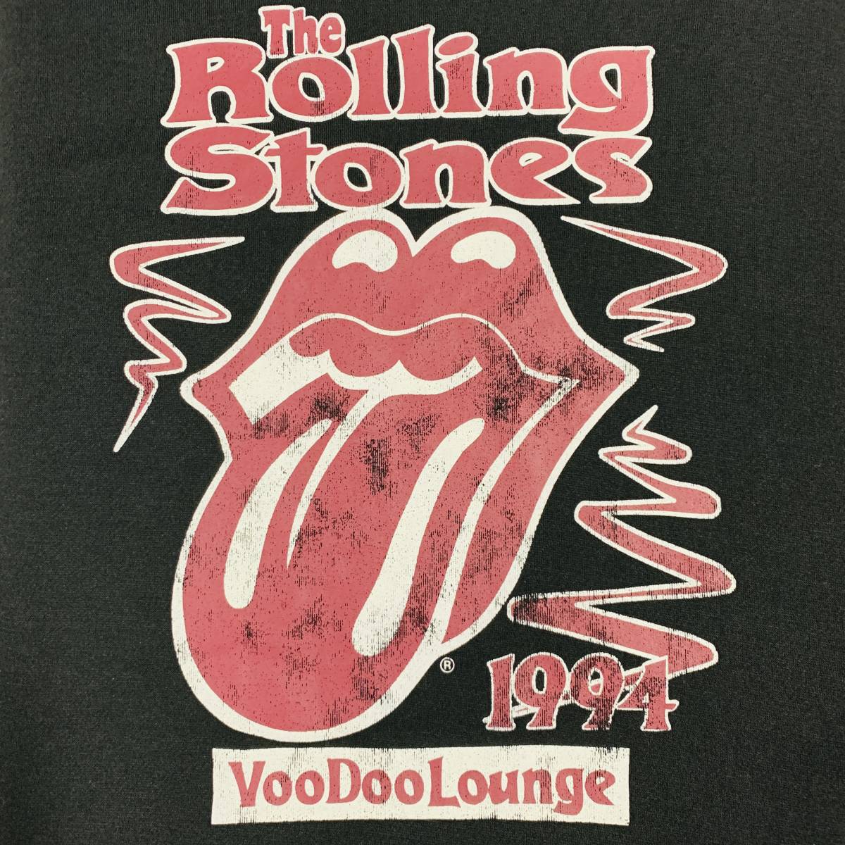 The Rolling Stones (ザ・ローリング・ストーンズ) - MEN 唇ロゴトレーナー ロックトレーナー Lサイズ 黒色 (タグ付き新品未着用品)_画像2