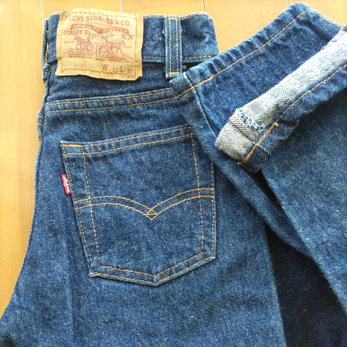 ヴィンテージ８０ｓ 米国製　Levi’s 501 リーバイス ジーンズ　キッズ 　made in USA