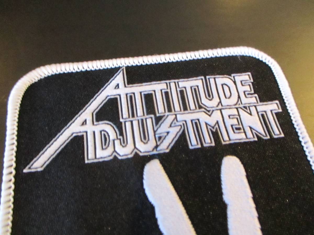 ATTITUDE ADJUSTMENT 刺繍パッチ ワッペン / d.r.i. metallica megadeth anthrax slayer exodus testament s.o.d. accused_画像2