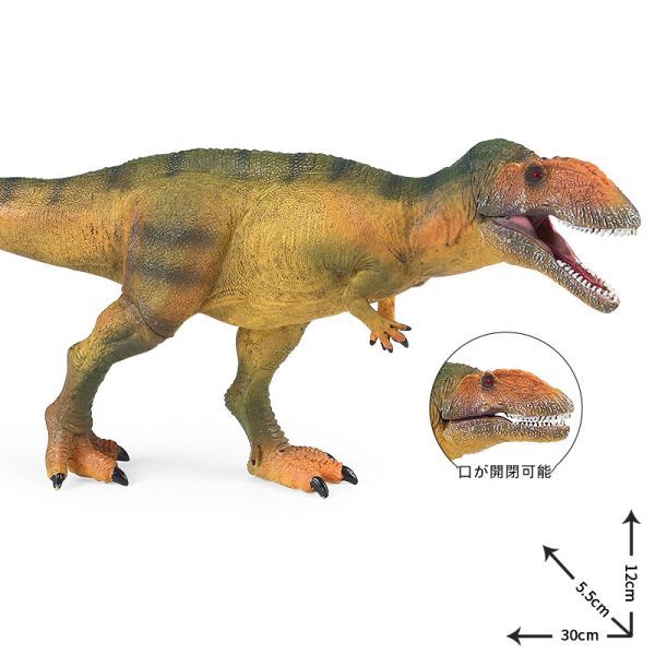 カルカロドントサウルス 肉食 恐竜 リアル 動物 フィギュア PVC プラモデル 模型 こども キッズ 男の日 誕生日 おもちゃ プレゼント_画像6