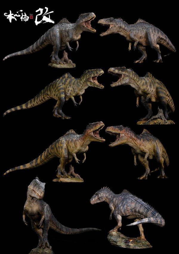 Nanmu 本心楠改 ギガノトサウルス 2.0 恐竜 大型 肉食 リアル フィギュア プラモデル おもちゃ 模型 プレゼント プレミアム グスタフ DX版_画像5