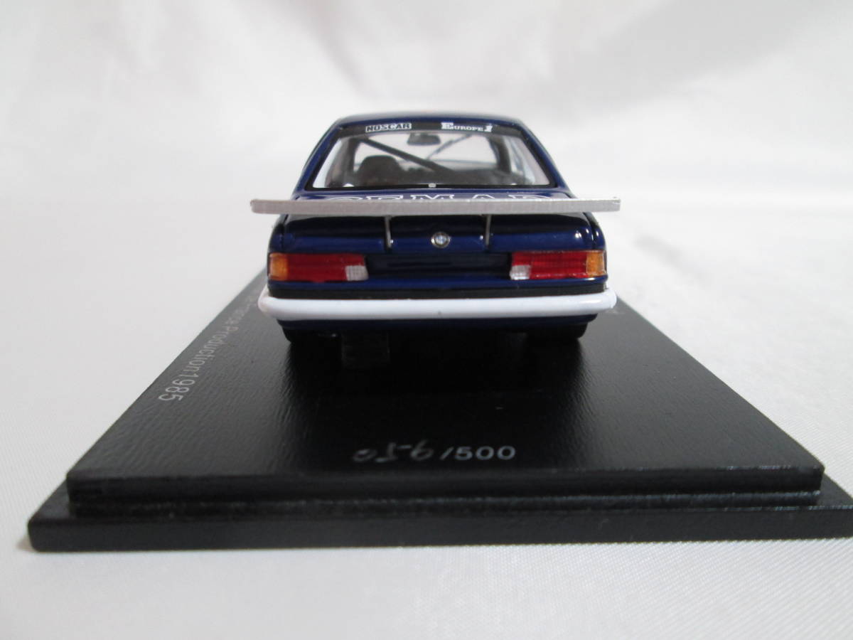 ★スパーク　1/43　BMW　635　Csi No.18 Champion de France Production 1985【新品】★_画像7
