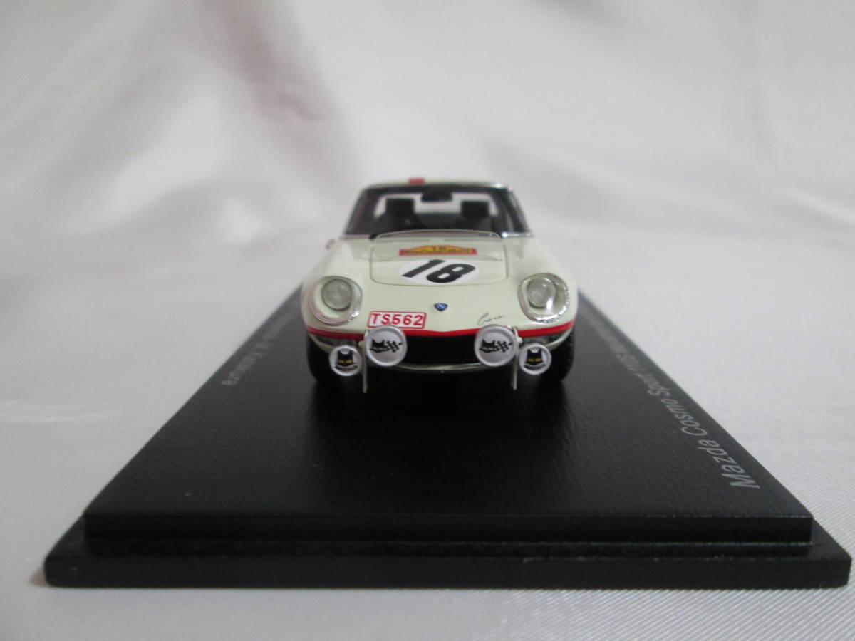 ★スパーク　1/43　マツダ　コスモスポーツ　110S　Marathon de la Route　ニュルブルクリンク　84H　1968【新品】★_画像6