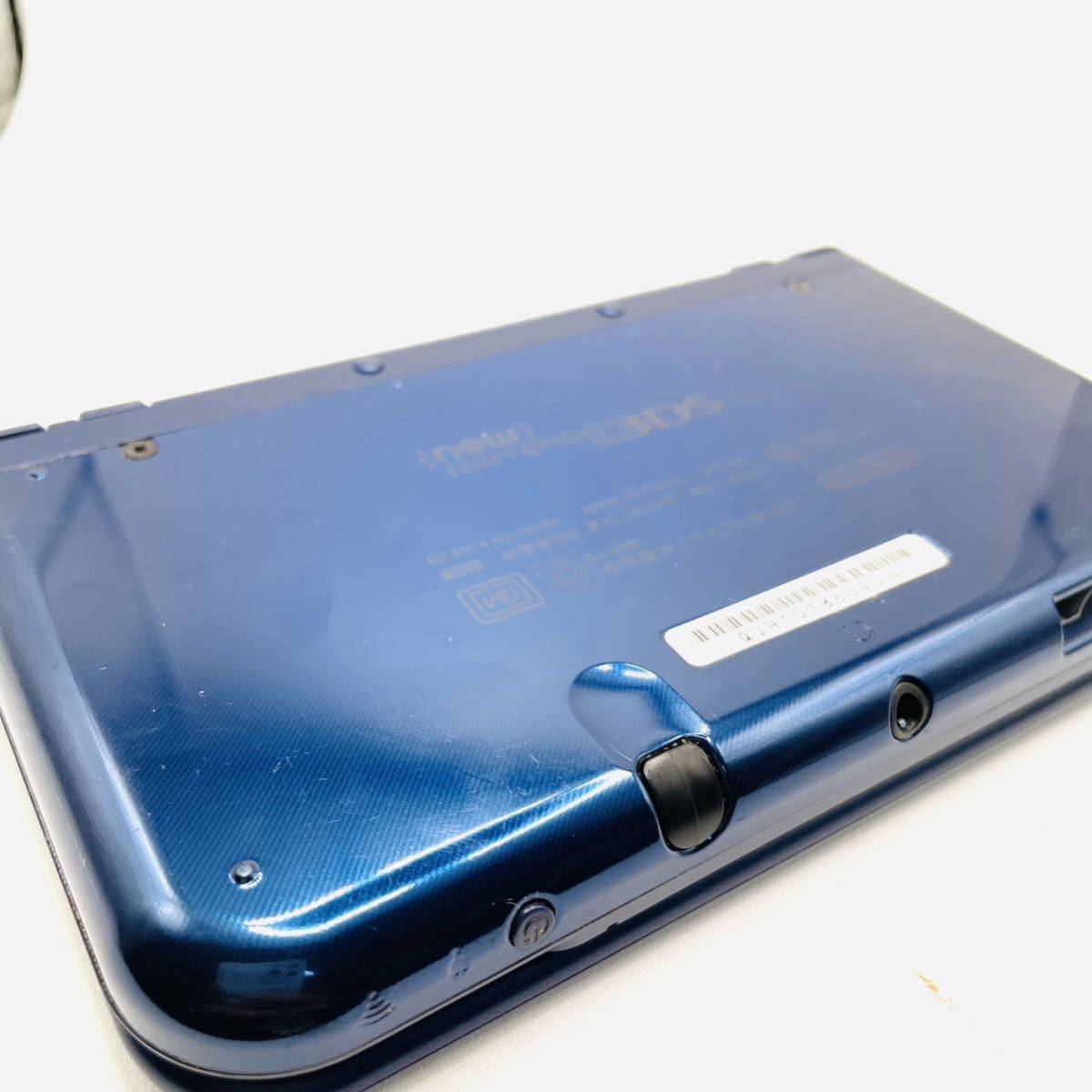 動作確認済 Newニンテンドー3DS LL new NINTENDO 3DS LL メタリックブルー 任天堂 タッチペン有