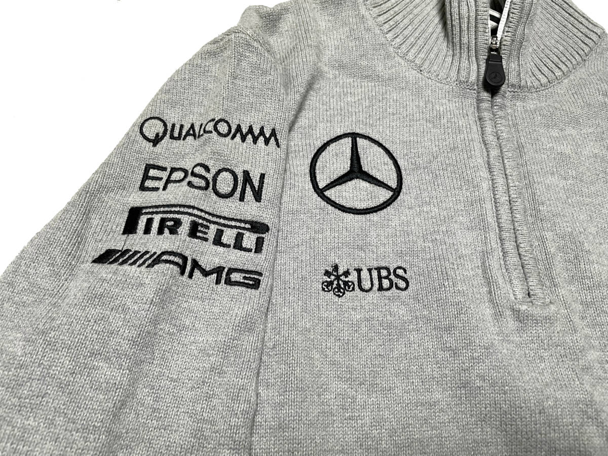 メルセデスAMG 2016支給品 ハーフジップ・ニット L HUGO BOSS メルセデスAMG 2016支給品 ハーフジップ・ニット L HUGO BOSS