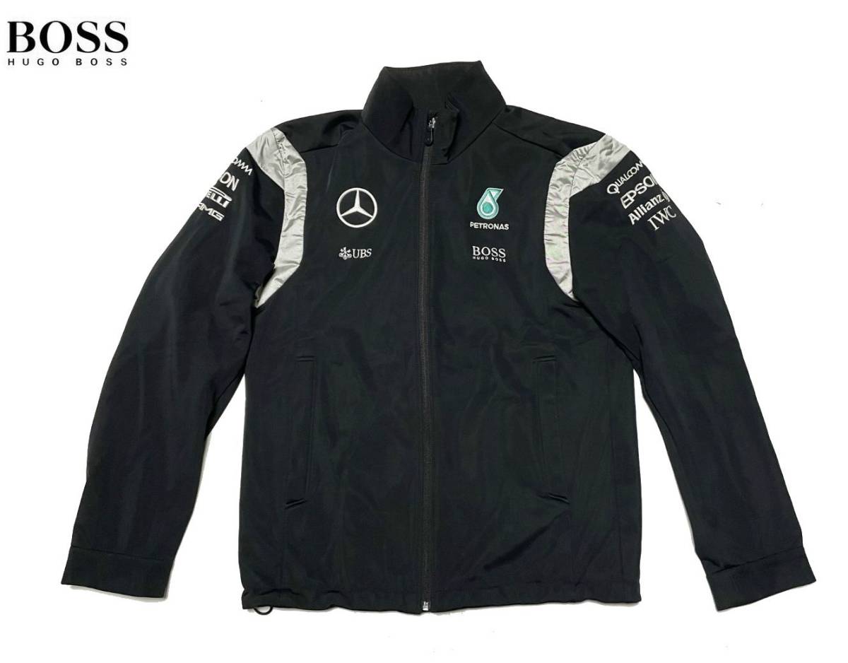 メルセデスAMG 2016 支給品 ソフトシェル・ジャケット　M　非売品　HUGO BOSS ハミルトン ロズベルグ　F1_画像1