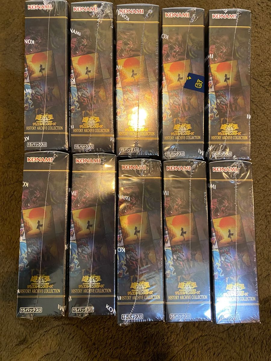 遊戯王OCG HISTORY ARCHIVE COLLECTION 未開封 10BOX-
