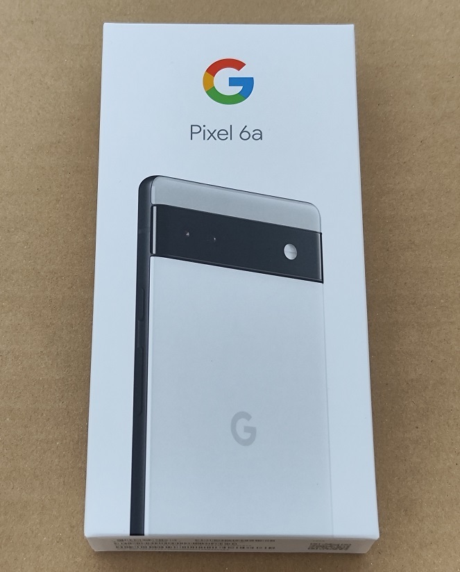 ☆新品未使用 SIMフリー au Google Pixel 6a 5G 6G/128GB チョーク 残