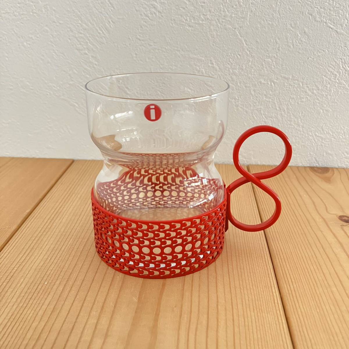 セール】 iittala レッドホルダーグラス ツァイッカ Tsaikka イッタラ