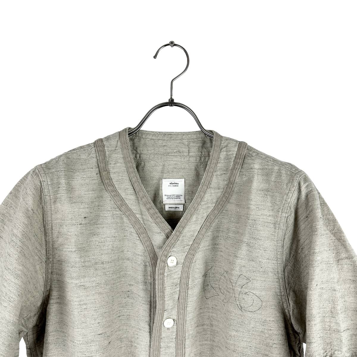 VISVIM (ビスビム) DUGOUT SHIRT S/S FLANNEL 18SS (beige)|PayPayフリマ