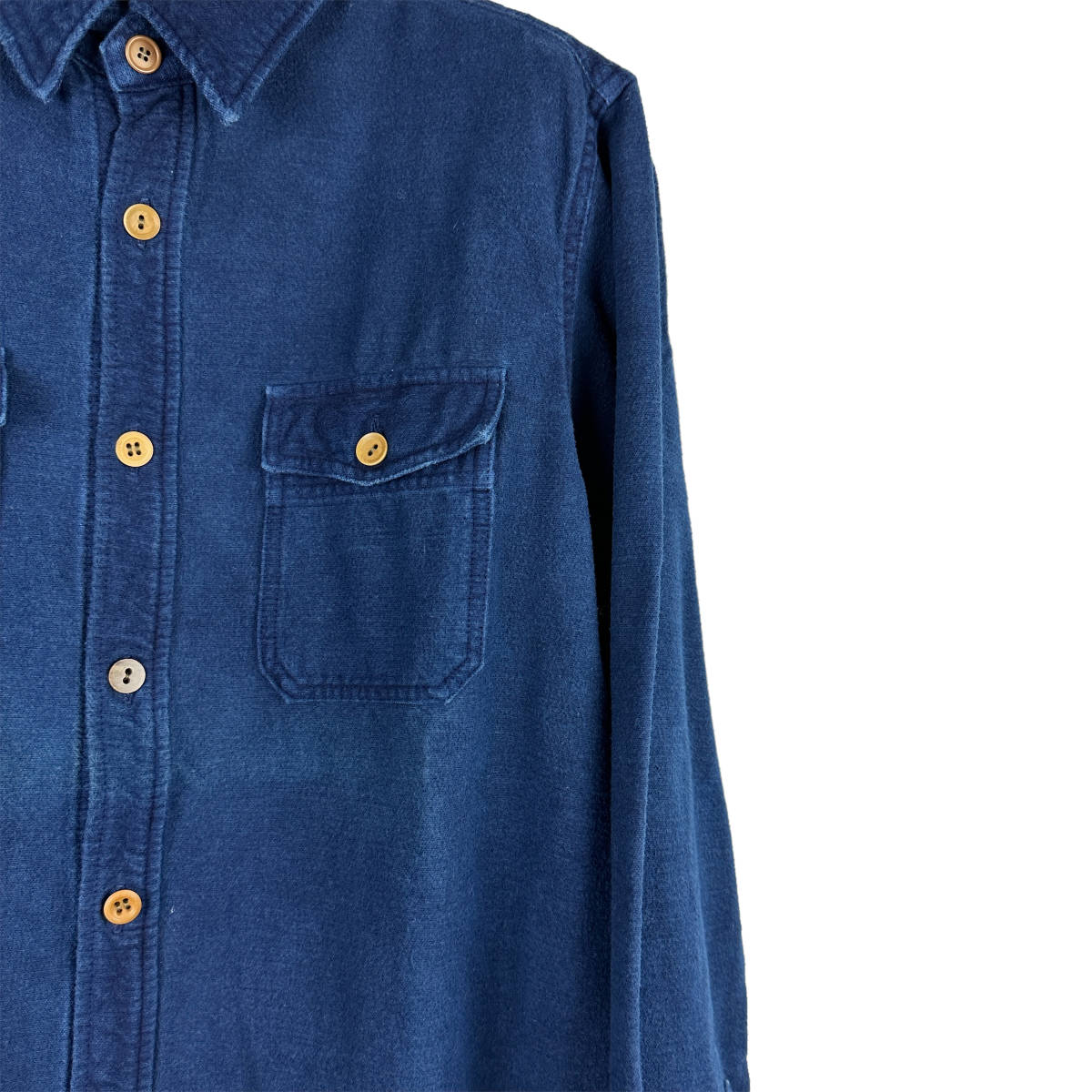 VISVIM(ビズビム) I.C.T ELK Flannel Shirt (navy)_画像4