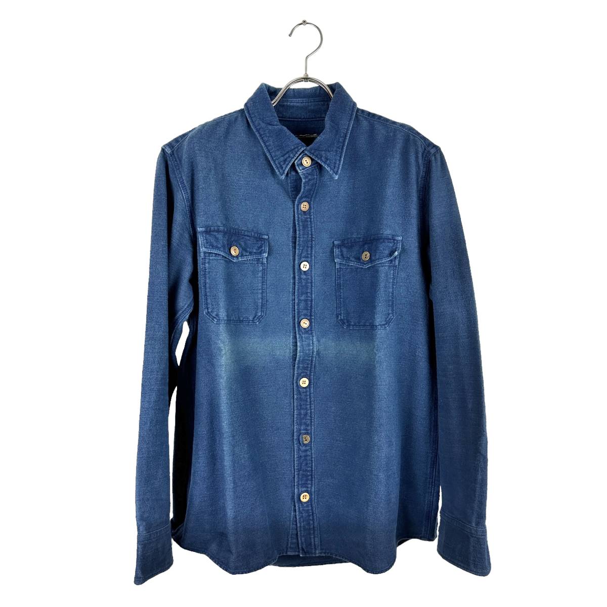 VISVIM(ビズビム) I.C.T ELK Flannel Shirt (navy) 2_画像1